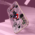 Marvel Cartoon Spider-Man Cover Smooth E-TPU Phone Case Infinix TECNO POP 6 7 8 10 20 GO 20C CAMON 17 18 19 20 POVA 2 3 4 5 Case. 