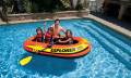 Intex Explorer 300 Boat (83" X 46" X 16" ) Set. 