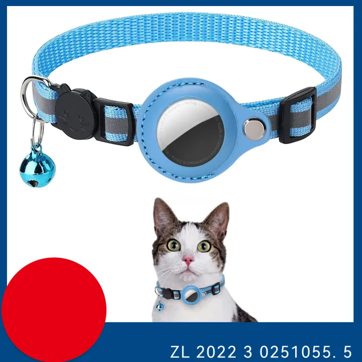 Pet%20GPS%20Accessories%20Anti-Lost%20Cat%20Collar%20Apple%20Airtag%20Tracker%20Protective%20Case%20With%20Bell%20Reflective%20Cat%20Necklace%20Kitten%20tool%20-%20Image%202