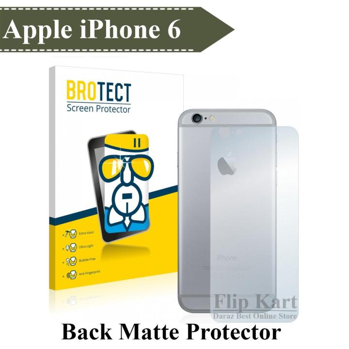 Apple iPhone 6 Back Matte Protector Soft Film Protection For iPhone 6