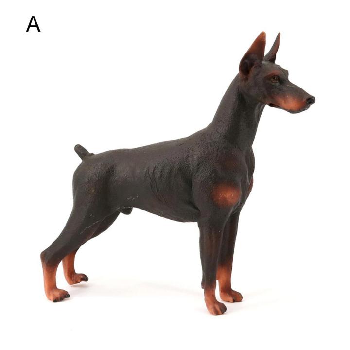 Doberman Pinscher Model Fade-less Doberman Pinscher Figure Toys