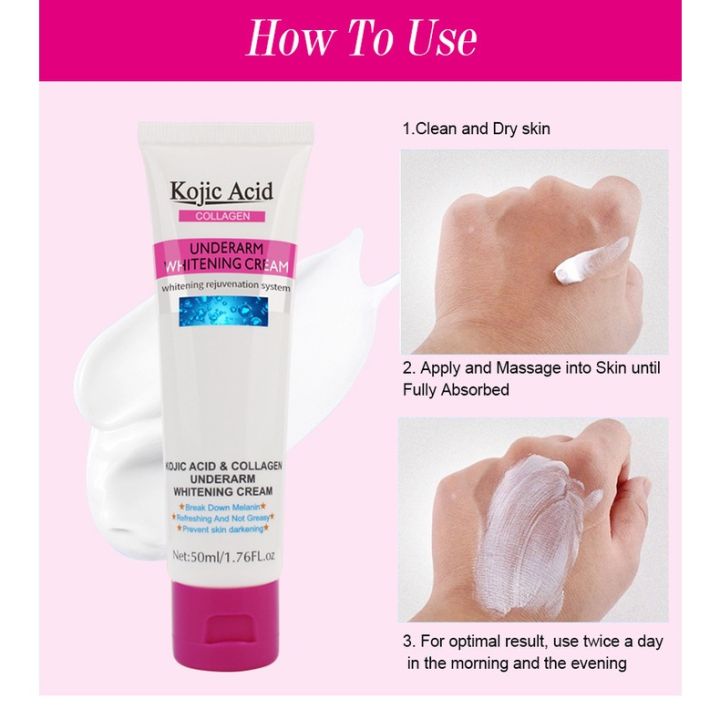 Kojic%20Acid%20Underarm%20Collagen%20Whitening%20Cream%2050ml%20-%20Image%208