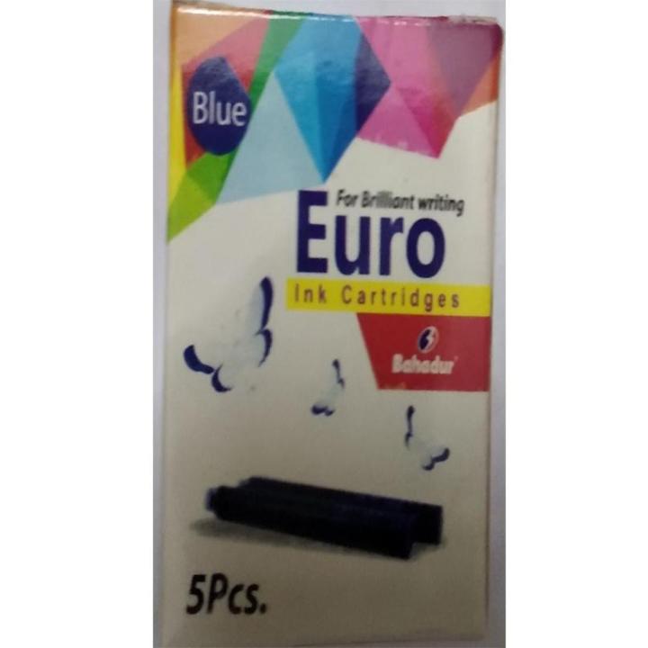 Euro Ink Cartridge Blue (5 Pcs)