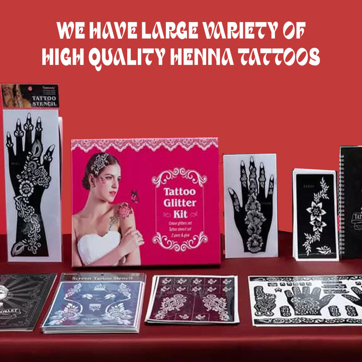 2%20pc%20Henna%20Hand%20Mehndi%20Stencils%20%7C%20Reusable%20for%20Women%20Wedding%20Flower%20Glitter%20Airbrush%20Stencil%20Template%20%7C%20Design%20Mehndi%20Drawing%20Pochoir%20Henne%20-%20Image%205