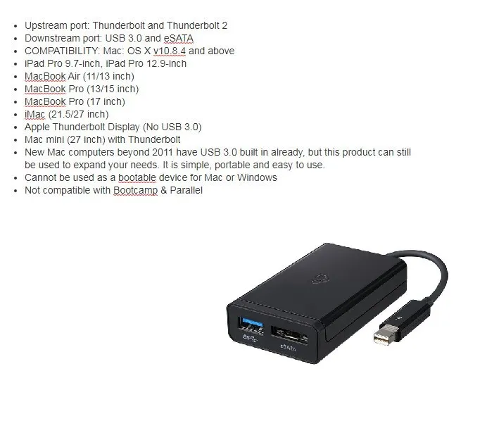 Thunderbolt%20to%20eSATA%20+%20USB%203.0%20Adapter%20KTU10%20Hard%20Drive%20Converter,%20Thunderbolt%20to%20USB%203.0%20Port%20+%20eSATA%20TBT10Gbp%20PCIE2.0%20Adapter%20-%20Image%204