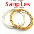 Pack of 8,  Metal Craft Wire / Jewellary Wire || Gold & Silver || DIY Art & Craft things.. 