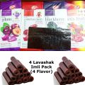 4 Pc Lavashak Fruit Roll ( 4 Flavor )/ lavashak Imli Sweet and Sour Best Taste. 