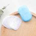Travel Soap Paper 20pcs Mini Paper Soap Washing Hand Bath Clean Scented Slice Sheets Good for Camping BBQ Hiking Travel or Any Outdoor Activity. 