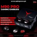 M90 Pro  Wireless earbuds ,Touch Control LED Display  , 9D Sound  Quallity earbuds. 