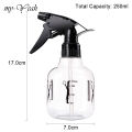 Myyeah 175ml Transparent Hairdressing Sprayer Oil Head Salon Barber Spray Bottle Plastic Container Flower Watering Can Hair Beauty Tool. 