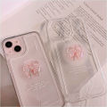 【2024】 Korean 3D Bow Clear Soft Case for iphone 15 14 Pro Max 13 12 Pro 11 X XR XS 7 8 Plus SE3 MiNi Candy Cute Transparent Cover. 