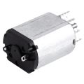 2X DC1.5V-9V 0.08A 3200RPM Output Speed Micro-Vibrating Motor, 18X15X12mm Silver. 