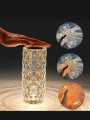 GST Crystal Diamond Touch Lamp With Remote 16 Colors Dimming Usb Rechargeable For Room Decor Aesthetic, For Bedroom Living Room Party Dinner. 