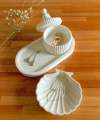jewellery storage jar with lid, cement decor box, candle jar. 