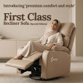 Sereno Life Recliner Sofa First Class (Special Edition), 360-Degree Swivel Base, Full Back & Leg Support & 3-in-1 Functionality. 