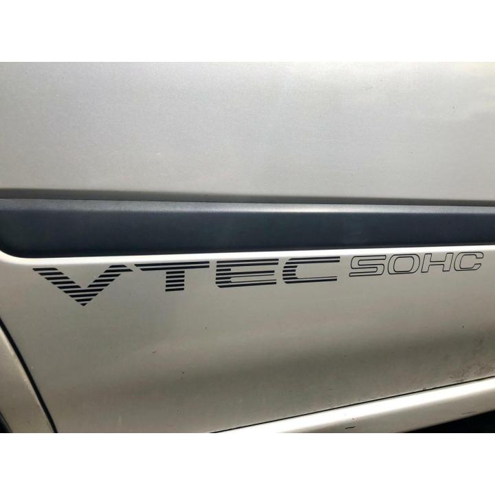 Pair of VTEC SOHC (Black) Reflector Vinyl Sticker Waterproof , Car decoration, Car Sticker,Car Accessories, Stickers for Car