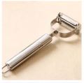 Julienne Peeler 2 in 1  Grater Cutter Slicer Double Planing Stainless Steel Serrated Blades Julie Julian Piller for Potato Carrot Cucumber Apple Melon Vegetables & Fruits Multi-functional Cooking Tool Gadget for Kitchen Accessories. 