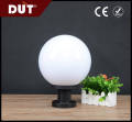 Polycarbonate Globe Gate Light. 