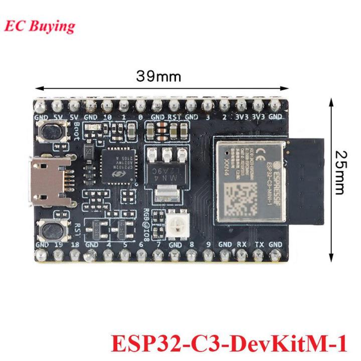 ESP32-C3 ESP32-C3-MINI-1 ESP32-C3-WROOM-02 ESP32-C3-DevKitM-1 ESP32-C3-DevKitC-02 Development Board BLE Module