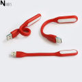 Noor's Flexible USB LED Light Universal For Laptops, Power Bank & Other Usb Ports Flexible Adjustable USB High LED Night Light Universal For Laptops for Powerbank/Pc/Laptop/Notebook Computer Keyboard Book Reading Lamp. 