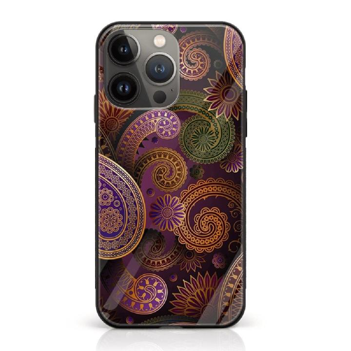 iPhone 14 Pro Max - Texture Series-Desgin3 - Premium Printed Glass Case