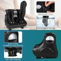 Foot And Calf Massager - Leg Massager - Foot Massager Foot and Calf Massager w/Adjustable Tilt Base, Kneading, Heat, Vibration, Timer, LCD Screen, , Electric Feet Massage for Blood Circulation, Pain Relief, Plantar Fasciitis. 