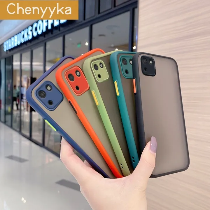 chenyyka%20For%20Huawei%20Y5P%20Case%20Transparent%20Frosted%20Hard%20Back%20Cover%20Lens%20Camera%20Protection%20Phone%20Case%20Edge%20Full%20Cover%20Case%20Fall%20Protection%20Sleeve%20-%20Image%204
