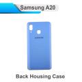 Samsung Galaxy A20 Back Door Rear Housing Case Body Casing Replacement For Samsung Galaxy A20 - Blue. 