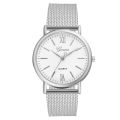 【ETOP】Temperament Versatile Ladies Silica Gel Strap Waterproof Watch Simple Style Silver Stainless Steel Watches часы женские. 