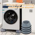 Non - Vibration Rubber Washing Machine Feet Pads ( PACK OF 4 ). 