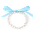 [ New ] Ornament Artificial Pearl Bow Elastic Bracelet Minority Fashion Lolita Matching Bracelet Accessories. 