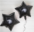 Happy Birthday Grand Decoration Theme Set Golden/Silver/Black/Shining Blue - 13 Pcs Happy Birthday Foil Balloons Set,13Pcs Birthday Card Banner, 4 Star Foil Balloons, 40 Plus Latex Balloons and 2 Golden Fairy Lights Strings For Birthday Party Decoration. 