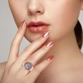 Ring Watch Gold Dainty Rings Men Heart-shaped Finger Clock Movement Metal Women. 