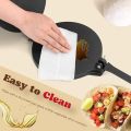 Tortilla Press Cast Iron Flour Tortillas Maker 10inch Heavy Duty Roti Press, Puri Press, Chapati Maker, Kitchen Dough Pressing Tool re-Seasoned, Flour Tortilla Press with Foldable Handle. 