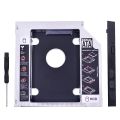 Universal 2nd HDD Caddy 12.7MM SSD HDD Case Enclosure For Laptop DVD-ROM CD-ROM. 