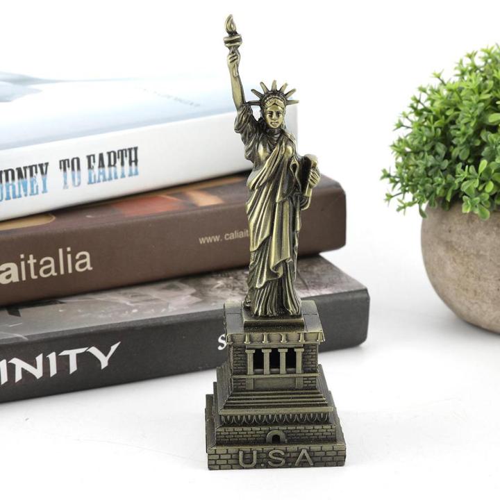 Statue of Liberty 16.78cm（6inch) Collectible Figure Statue Gifts & Souvenir Figurines For Home And Office Decoration - Metal