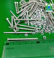 DreamsMart Pack of 20pcs 3mm x 50mm OR 1/8 inch width, 2 inch Length, M3 Screw with Nuts Phillips Flat Head Machine Metal Screws Solid Zinc Galvanized. 