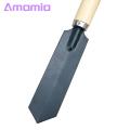 Easy to Carry Hand Trowel Premium Wood Handle Garden Shovel for Planting Weeding Durable Steel Spade Trowel for Soil Loosening Collection Garden Shovel with Diamond-shaped Head. 