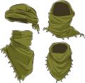 Shemagh Tactical Desert Military Head Scarf Men Women Motorcycle Face Mask Biker Arab Wrap Summer Keffiyeh Cover Scarves…. 