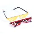 Thug Life Attitude Sunglasses 8 Bit Pixel Deal With IT Unisex Glass Eyewear New. 