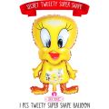 1 Piece - Cartoon Character Foil Balloon ( Large Size ) Mickey - Minnie - Tweety - Pooh - Minion. 