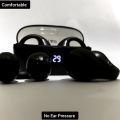 Titan Earcuffs Bluetooth V4.2 Open Ear Headphones -Wireless Earbuds– ANC Noise Cancelling, HD Stereo, 500mAh Battery, 2-3 Hours Talk/Music Playback, Automatic Pairing, One Button Operation. 