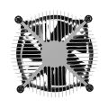 Cooler Master I50 CPU Cooler 92mm Low Noise Cooling Fan with Heatsink for Intel Socket LGA 1150 1151 1155 1156 CPU Radiator - black & silver. 