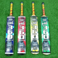 HS 360 Wolf Edition Top Quality Tape Ball Cricket Bat - Long handle. 