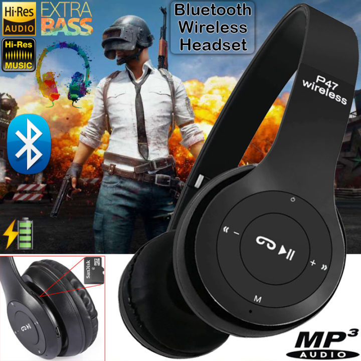 P47%20Wireless%20Bluetooth%20Headphones%20%E2%80%93%20Premium%20Foldable%20On-Ear%20Headset%20with%20HD%20Sound%20&%20Built-in%20Mic%20%E2%80%93%20Universal%20Compatibility%20for%20Smartphones,%20Laptops%20&%20PCs%20-%20Image%205