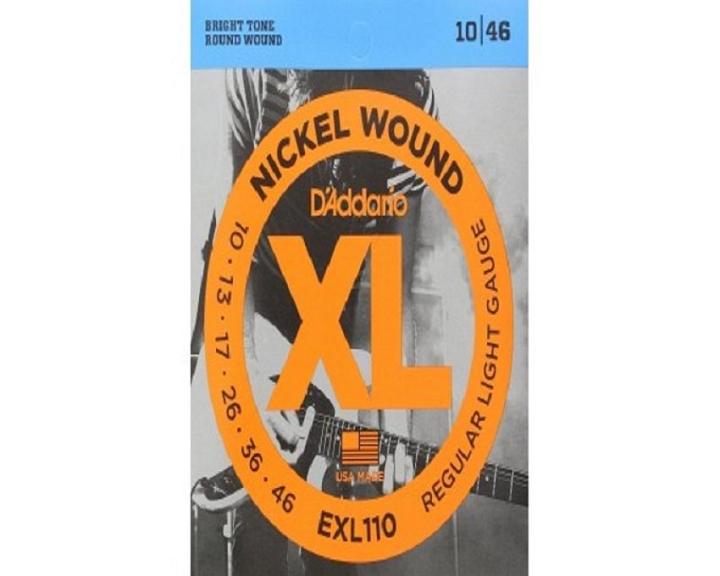 EXL110 D'Addario's 10-46
