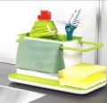 New Plastic Shelves Multifunctional Kitchen Storage Accessories Organizer Finishing Shelf bathroom sponge Clean Accessories. 