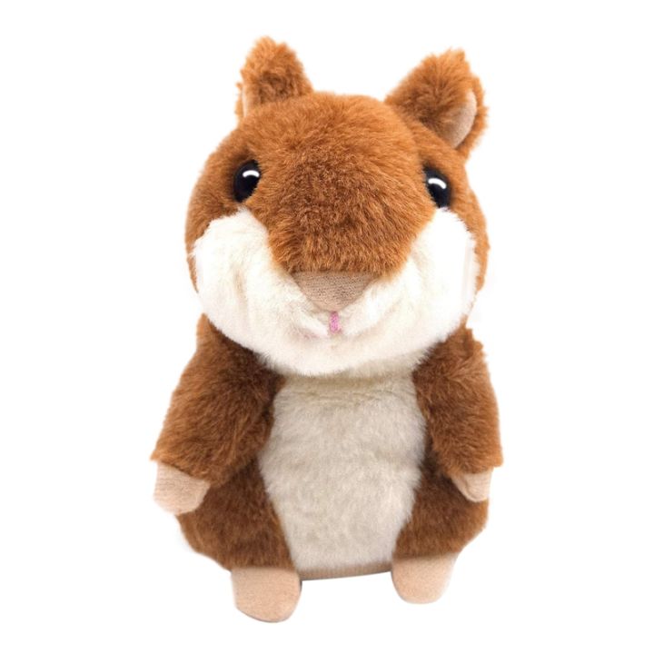 【Funny Bunny Toy Store】Talking Hamster Repeats What You Say Toys Boys & Baby Gift Toys for Kids
