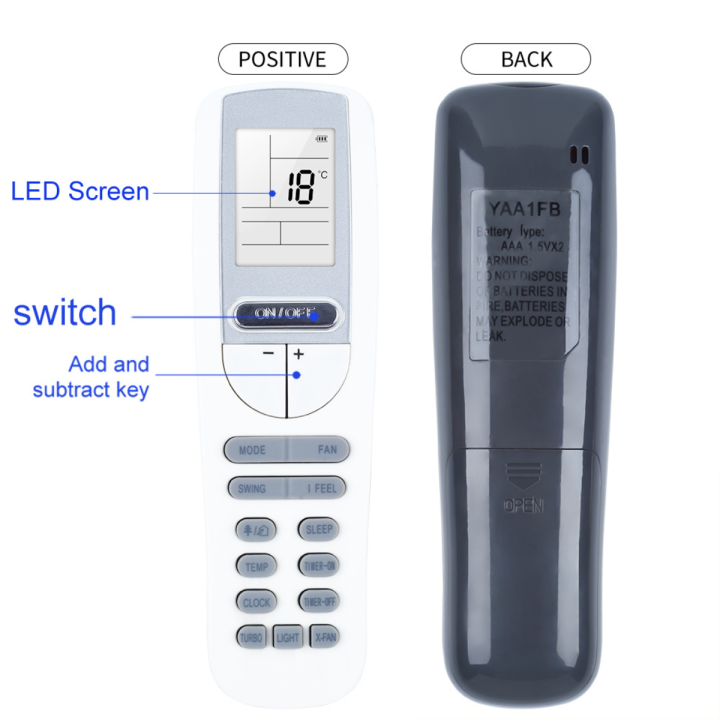 Remote%20Control%20Universal%20Air%20Conditioner%20Remote%20Controller%20Replacement%20for%20Gree%20Dc%20Inverter%20Ac%20-%20Image%202