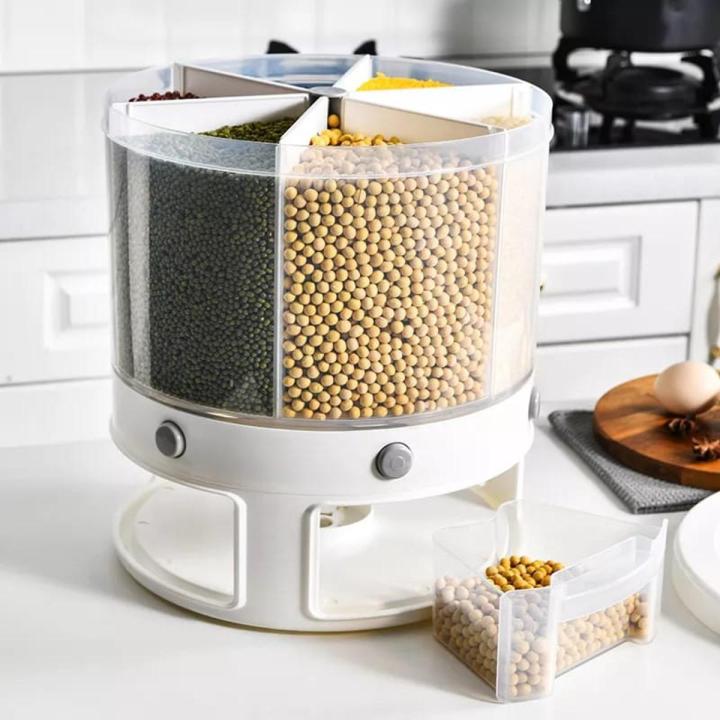 10kg rotating grains and cereals container